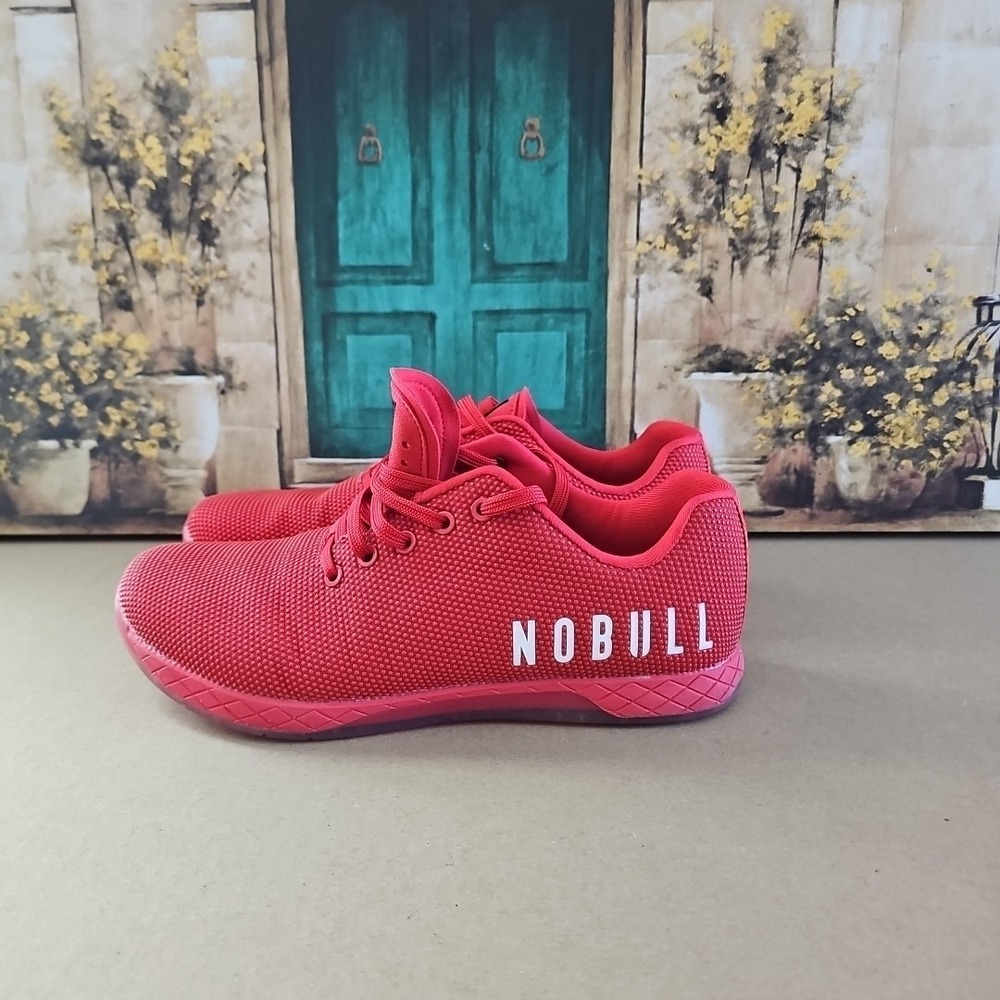 No‎ Bull Low Top Trainer Shoes Pink Athletic Sneaker Womens Size 12.5 Mens Sz 11